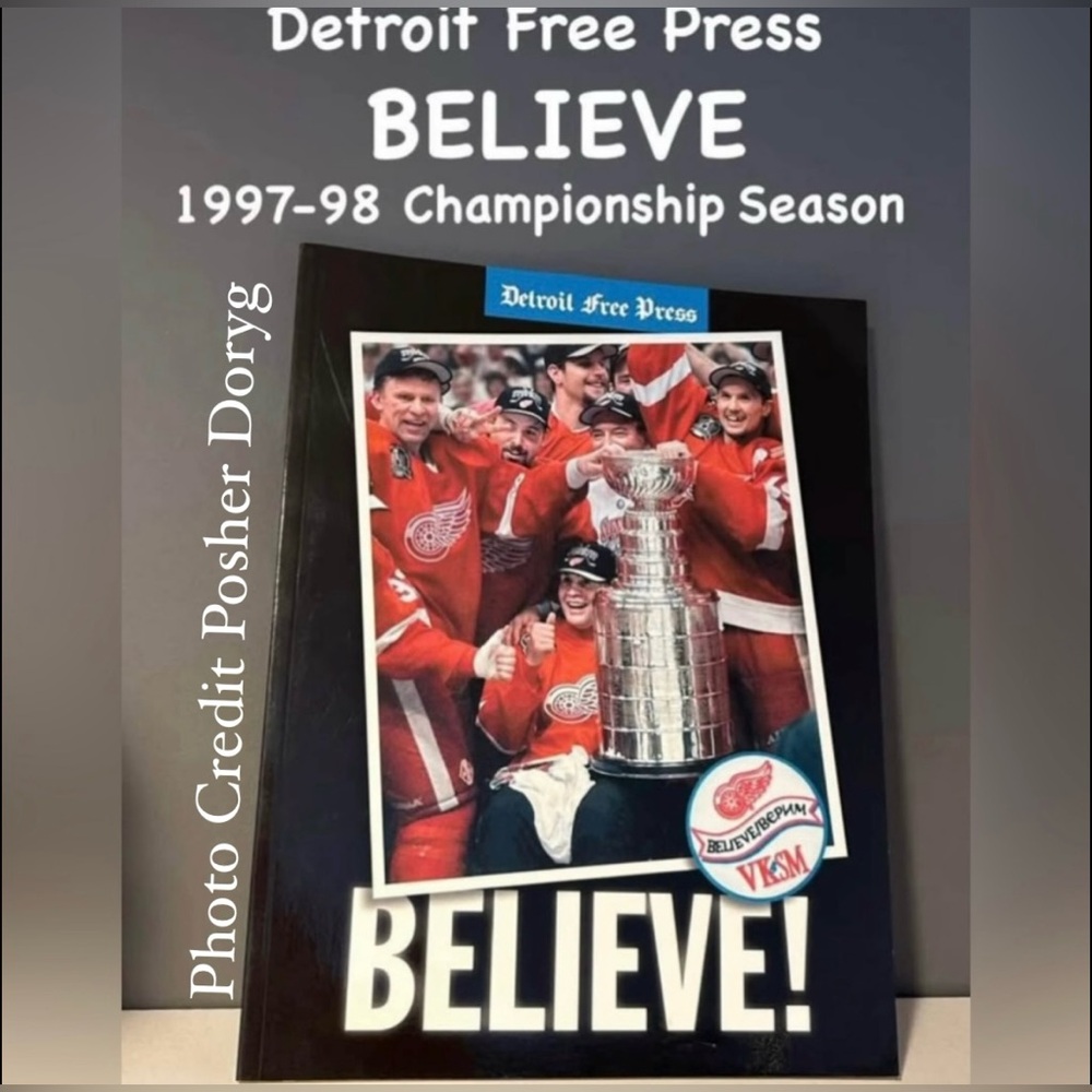 Detroit Red Wings 1997-98 Championship Poster